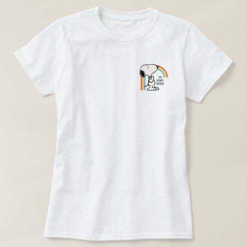 Peanuts  Snoopy Im Proud of Me T_Shirt