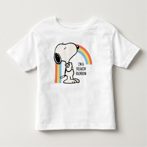 Peanuts  Snoopy Im Proud of Me Toddler T_shirt