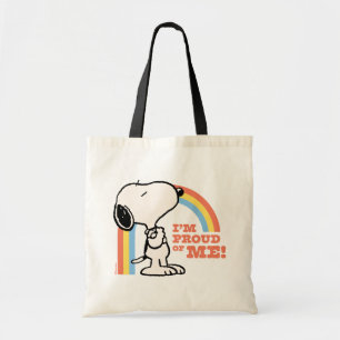 Peanuts Snoopy I'm Proud of Me Tote Bag