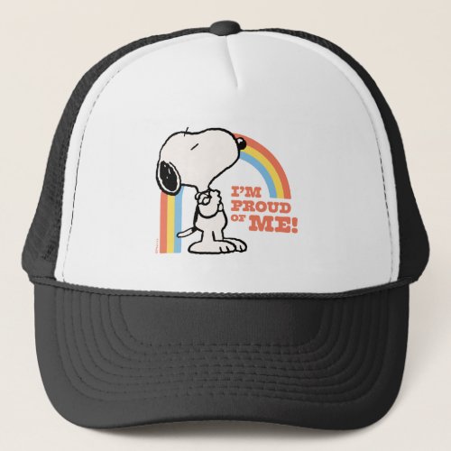 Peanuts  Snoopy Im Proud of Me Trucker Hat