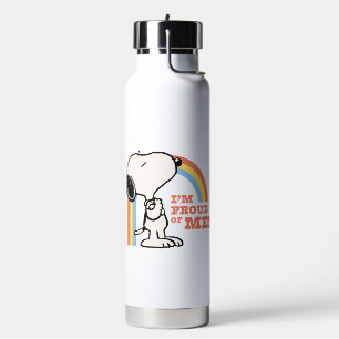 Peanuts Snoopy I'm Proud of Me Water Bottle