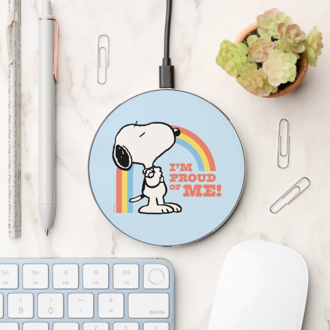 Peanuts | Snoopy I'm Proud of Me Wireless Charger (Desk)