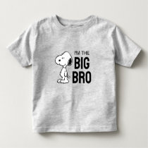 Peanuts Snoopy | I'm the Big Brother Toddler T-shirt