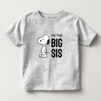 Peanuts Snoopy | I'm the Big Sister Toddler T-shirt