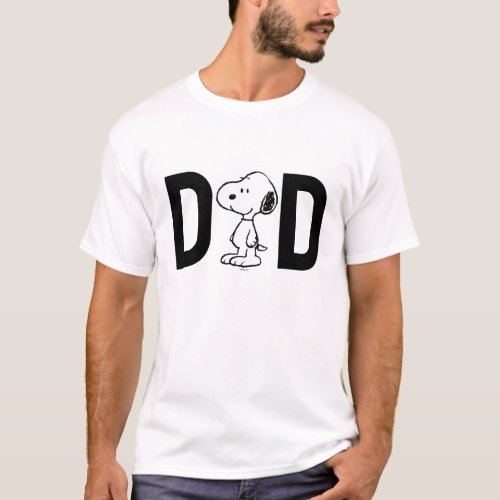 Peanuts Snoopy  Im The Dad T_Shirt
