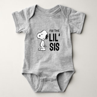 Peanuts Snoopy | I'm the Little Sister Baby Bodysuit