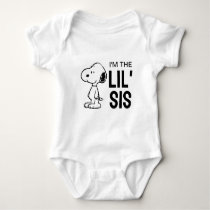 Peanuts Snoopy | I'm the Little Sister Baby Bodysuit