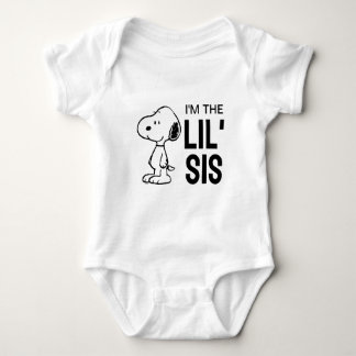 Peanuts Snoopy | I'm the Little Sister Baby Bodysuit