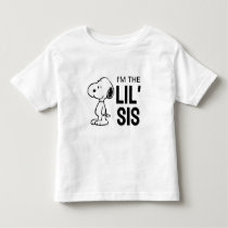 Peanuts Snoopy | I'm the Little Sister Toddler T-shirt