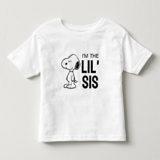 Peanuts Snoopy | I'm the Little Sister Toddler T-shirt