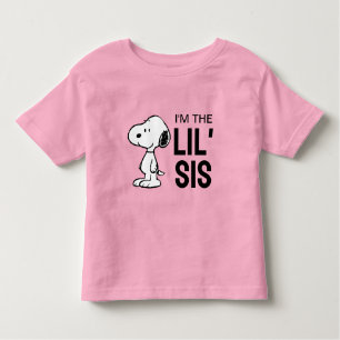 Peanuts Snoopy I'm the Little Sister Toddler T-shirt