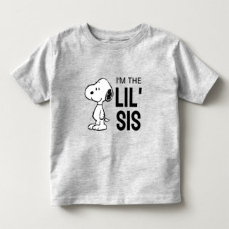 Peanuts Snoopy | I'm the Little Sister Toddler T-shirt
