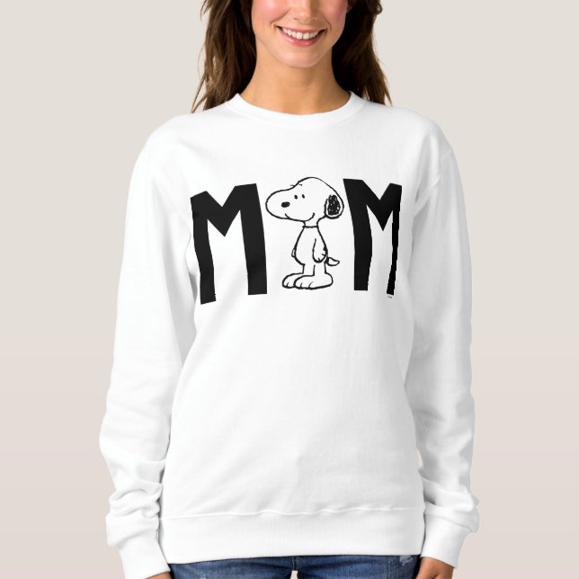 Peanuts Snoopy I'm The Mom Sweatshirt (Front)