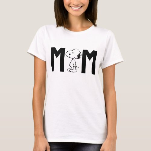Peanuts Snoopy Im The Mom T_Shirt