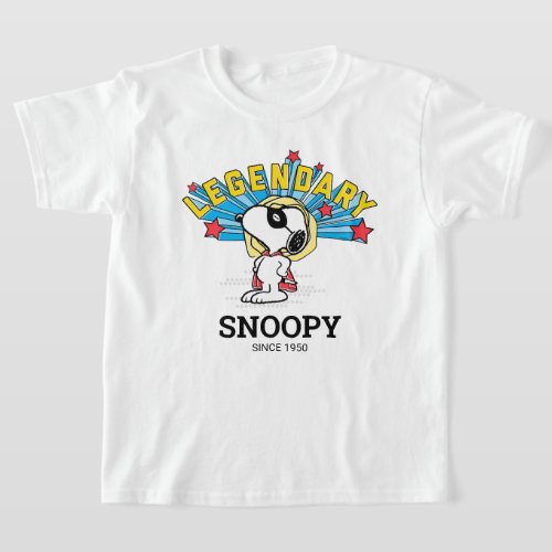 Peanuts  Snoopy is Legendary T_Shirt