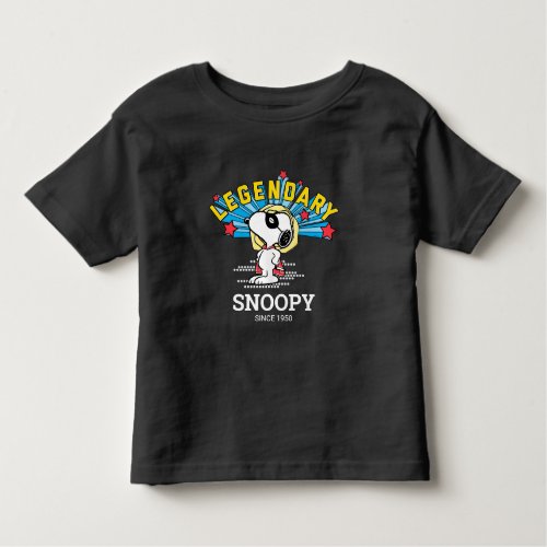 Peanuts  Snoopy is Legendary Toddler T_shirt