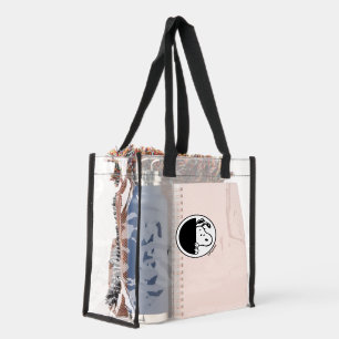 Peanuts Snoopy Just Saying Hi Clear Tote Bag
