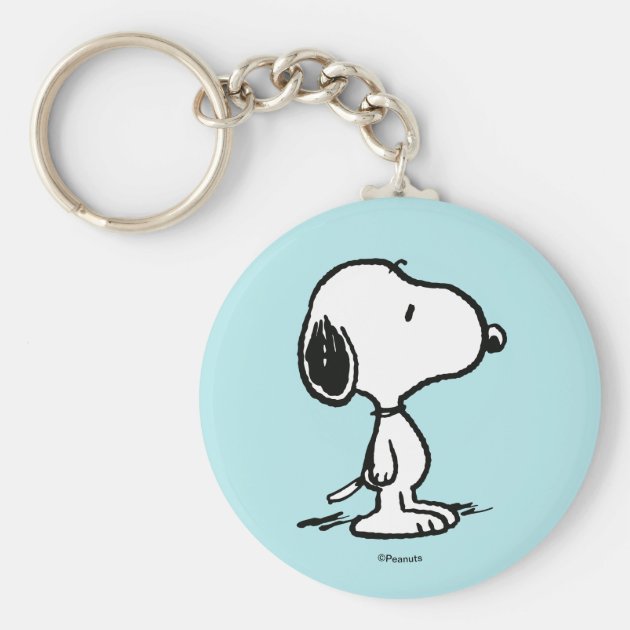 Peanuts | Snoopy Keychain | Zazzle.com
