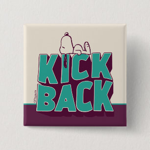 Peanuts Snoopy Kickback Button