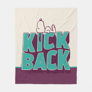 Peanuts Snoopy Kickback Fleece Blanket