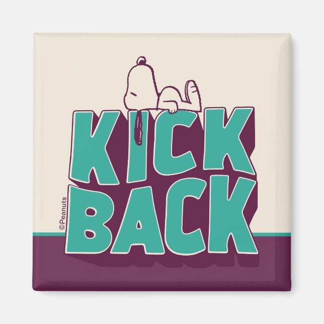Peanuts | Snoopy Kickback Magnet (Front)