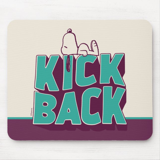 Peanuts | Snoopy Kickback Mouse Pad (Front)
