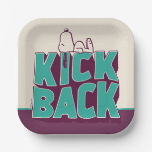 Peanuts   Snoopy Kickback Paper Plates