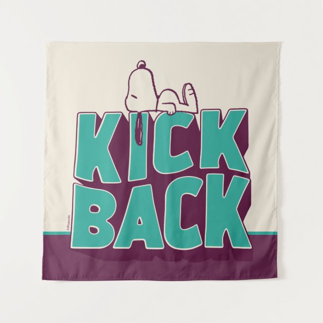Peanuts | Snoopy Kickback Tapestry (Front)