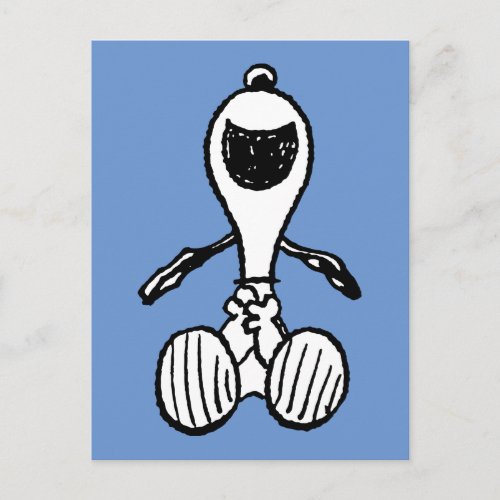 Peanuts  Snoopy Laughs Postcard