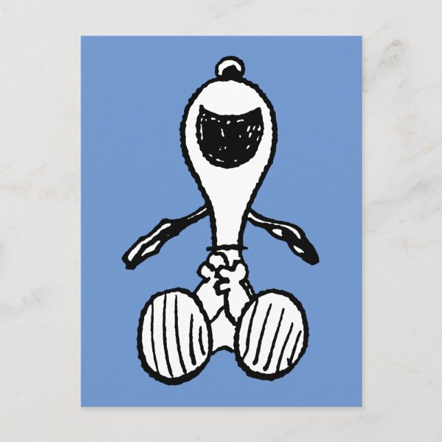 Peanuts | Snoopy Laughs Postcard (Front)