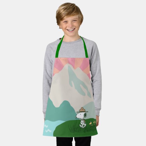 Peanuts  Snoopy Leader of the Pack Apron