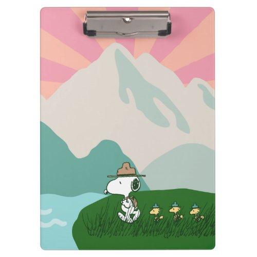 Peanuts  Snoopy Leader of the Pack Clipboard