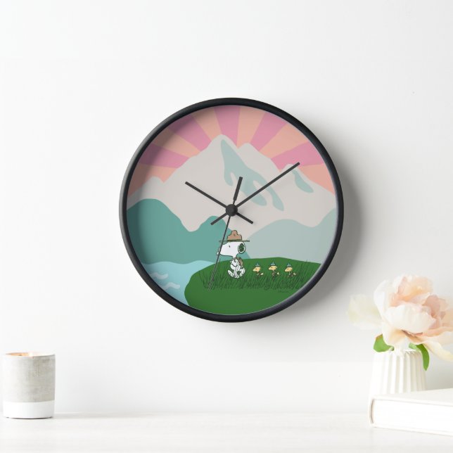 Peanuts | Snoopy Leader of the Pack Clock (Home)