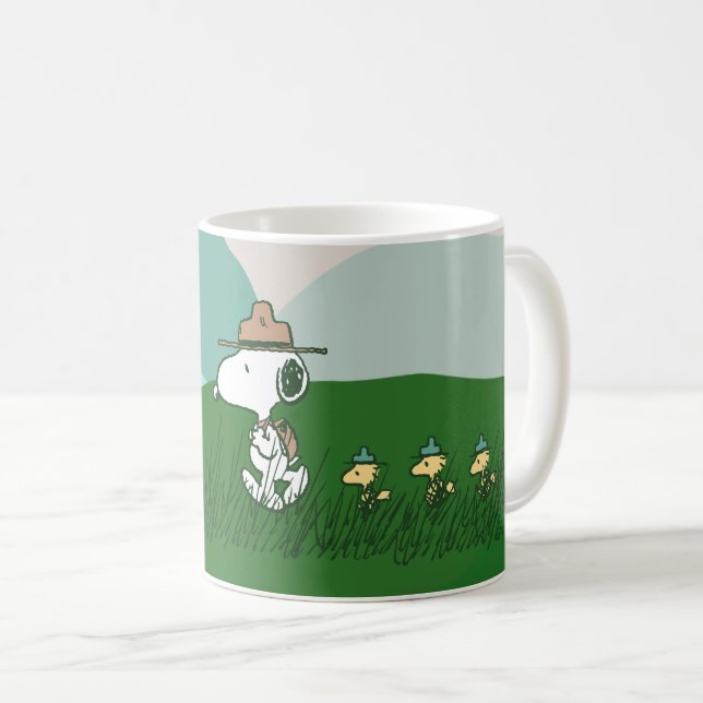 Peanuts | Snoopy Leader of the Pack Coffee Mug (Front Right)