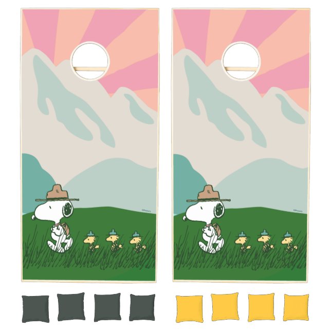 Peanuts | Snoopy Leader of the Pack Cornhole Set (Set)