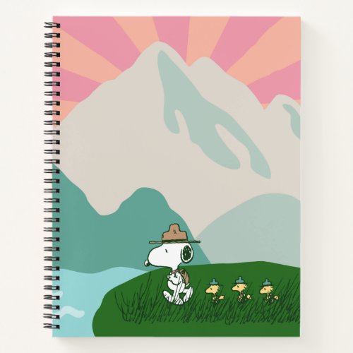 Peanuts  Snoopy Leader of the Pack Notebook