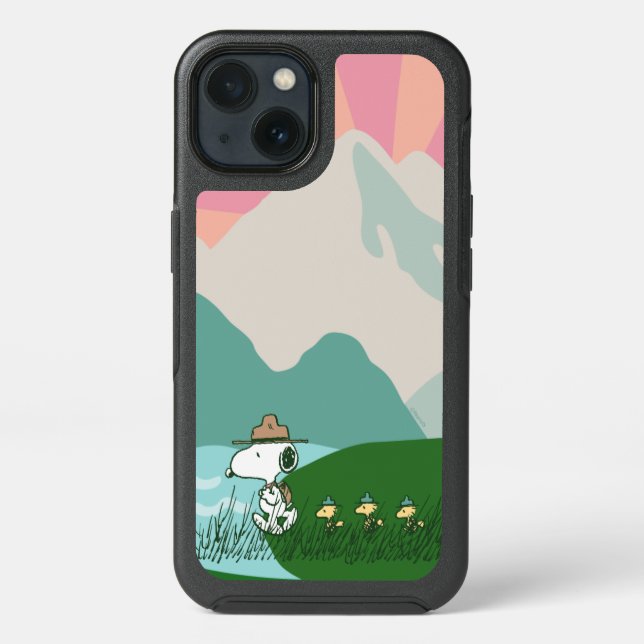 Peanuts | Snoopy Leader of the Pack Otterbox iPhone Case (Back)
