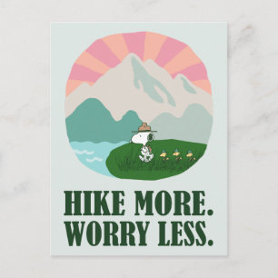 Peanuts Snoopy Leader of the Pack Postcard