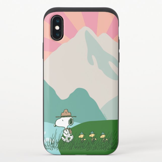 Peanuts | Snoopy Leader of the Pack Uncommon iPhone Case (Back)