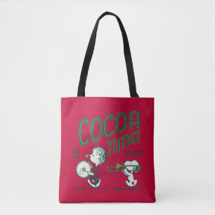 Peanuts Snoopy & Linus Cocoa Time Tote Bag