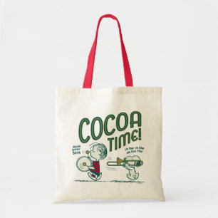 Peanuts Snoopy & Linus Cocoa Time Tote Bag