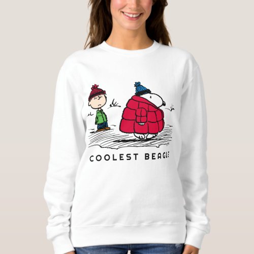Peanuts  Snoopy  Linus Down Filled Jacket Sweatshirt