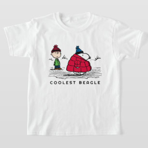Peanuts   Snoopy & Linus Down Filled Jacket T-Shirt
