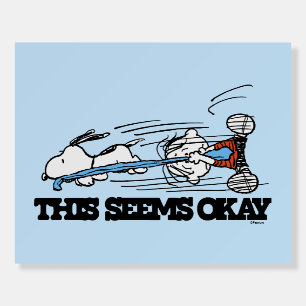 Peanuts Snoopy & Linus Foam Board