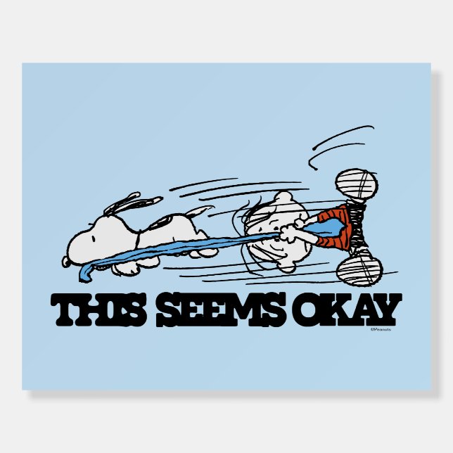 Peanuts | Snoopy & Linus Foam Board (Front)