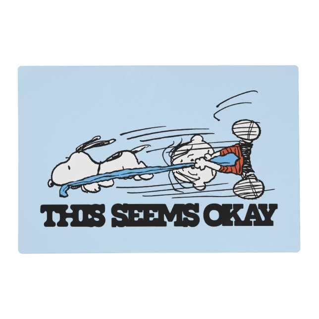 Peanuts | Snoopy & Linus Placemat (Front)