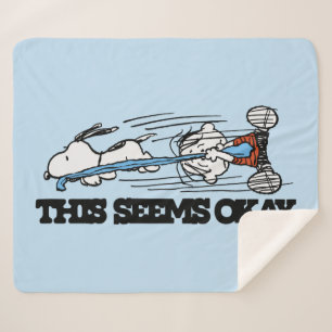 Peanuts Snoopy & Linus Sherpa Blanket