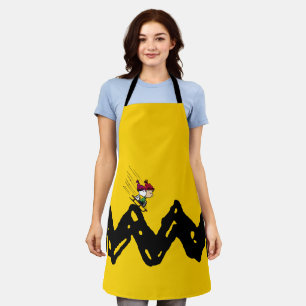 Peanuts Snoopy & Linus Sled Ride Apron