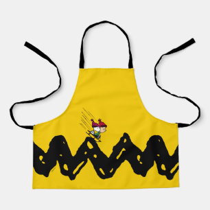 Peanuts Snoopy & Linus Sled Ride Apron