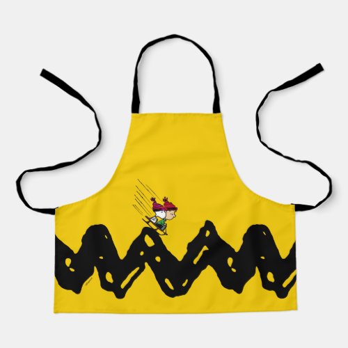 Peanuts  Snoopy  Linus Sled Ride Apron